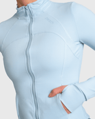 Light Blue Shape Jacket - Peach Tights - Jacket