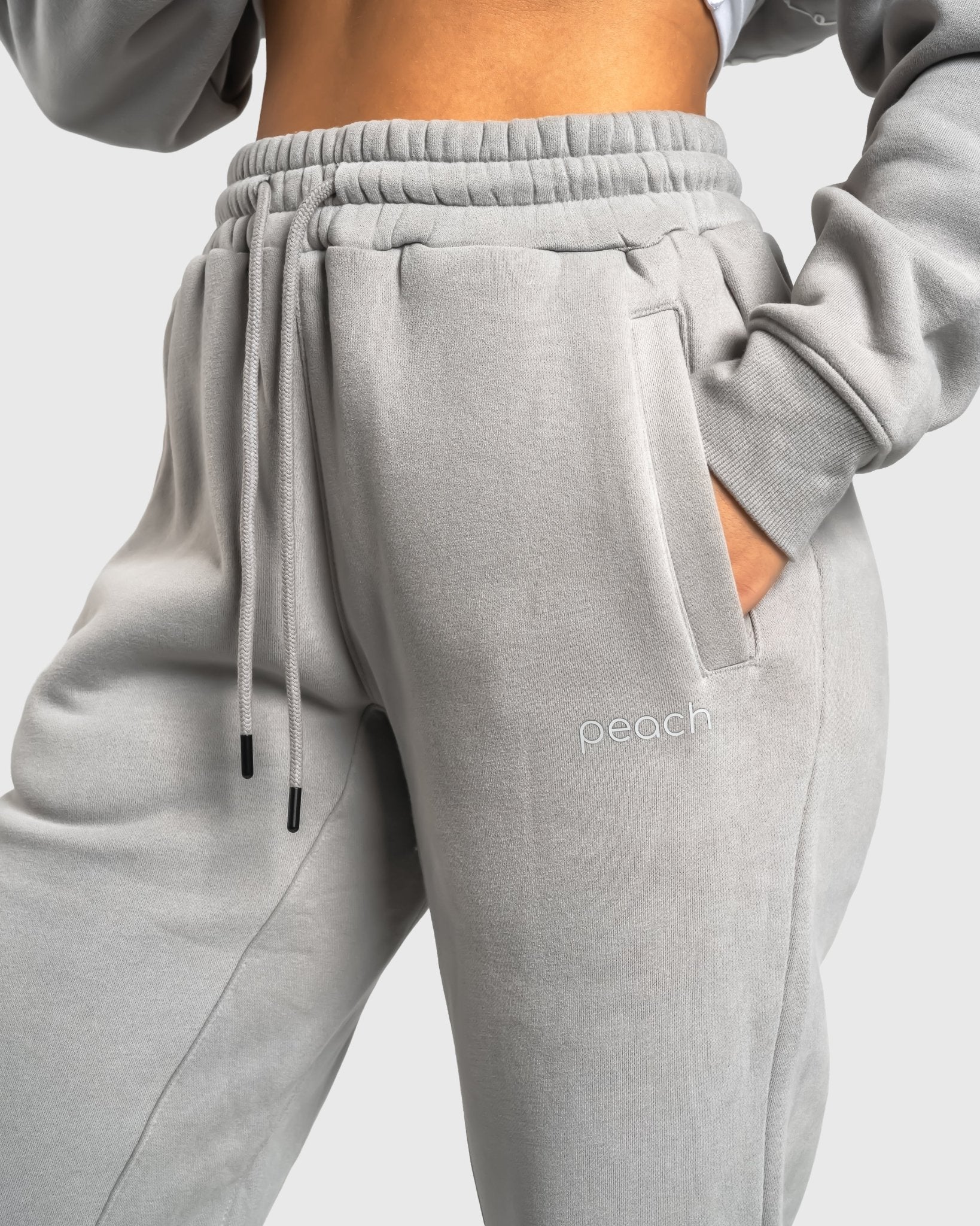 Light Grey Haze Sweatpants | Sweatpants – Peach Tights