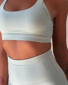 Mint Green Softelle Sports - bra - Peach Tights - Sports - Bra