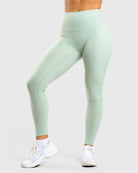 Mint Green Softelle Tights - Peach Tights - Tights