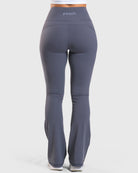 Navy Blue Flared Yoga - Peach Tights - Tights