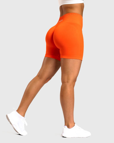 Orange Motion Shorts