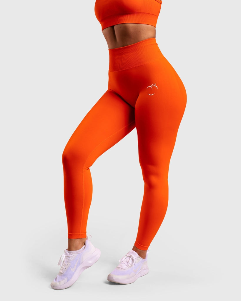 Orange Performa Mid waist - Peach Tights - Tights