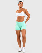 Pastel Green Shaping Shorts - Peach Tights - Shorts
