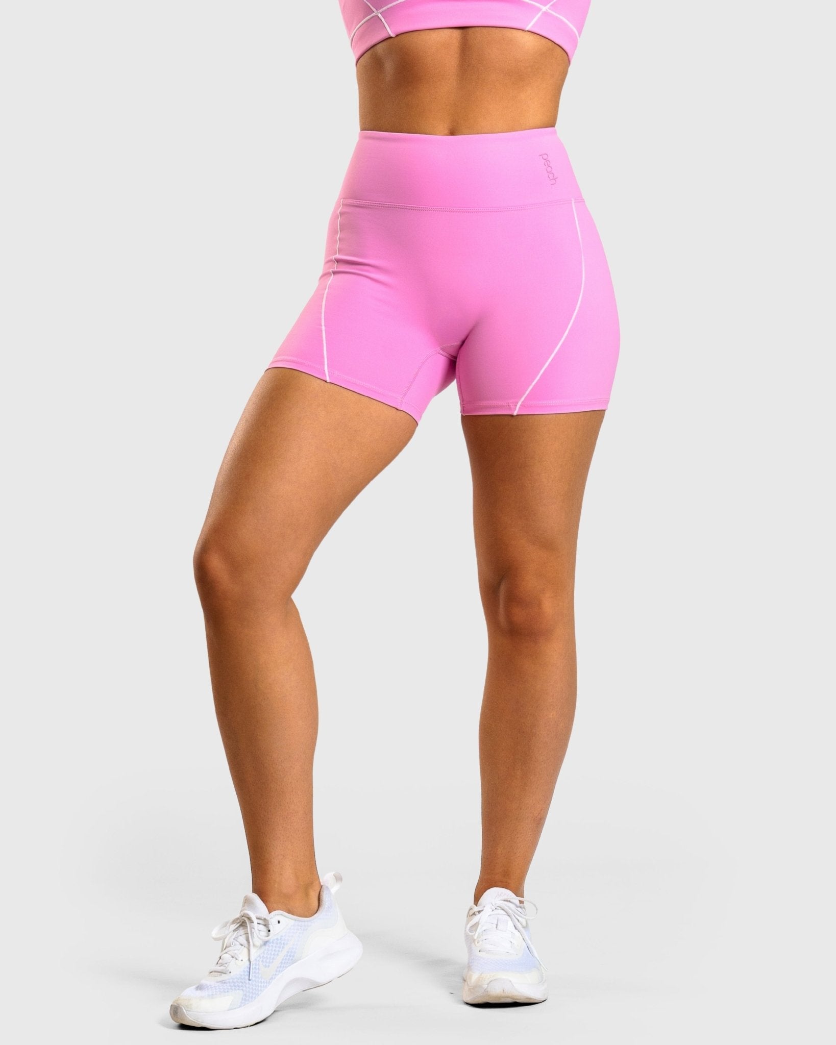 Pink Bloom Shorts - Peach Tights - Shorts