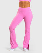 Pink Bloom Yoga Pants - Peach Tights - Tights