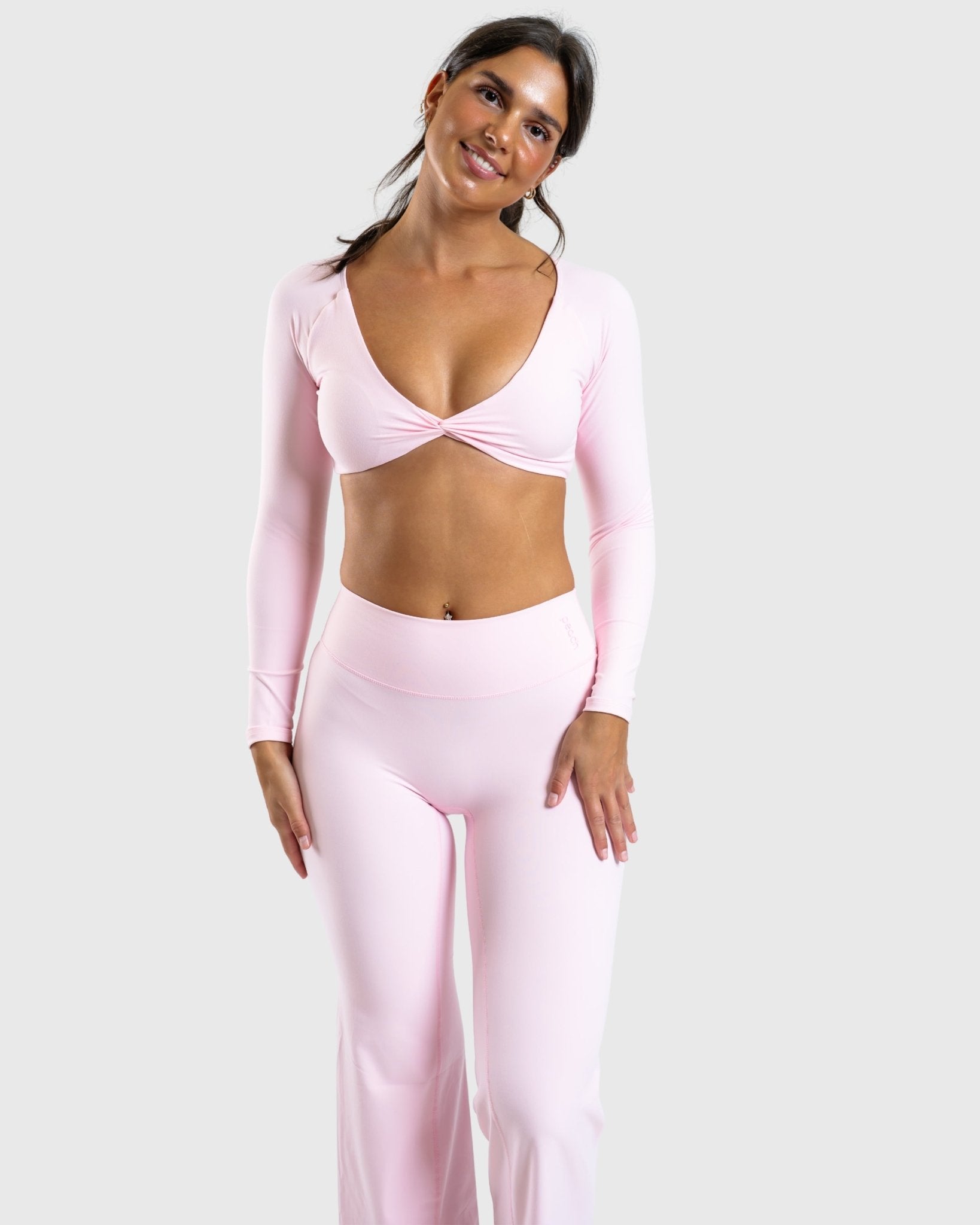 Pink Divine Long Sleeve - Peach Tights - Jacket