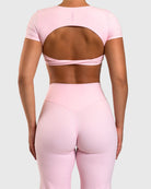 Pink Divine T-shirt - Peach Tights - T-shirt