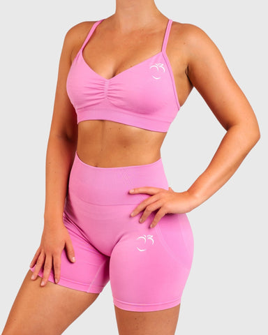 Pink Elevate Sports-bra