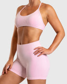Pink Ignite Sports - bra - Peach Tights - Sports - Bra