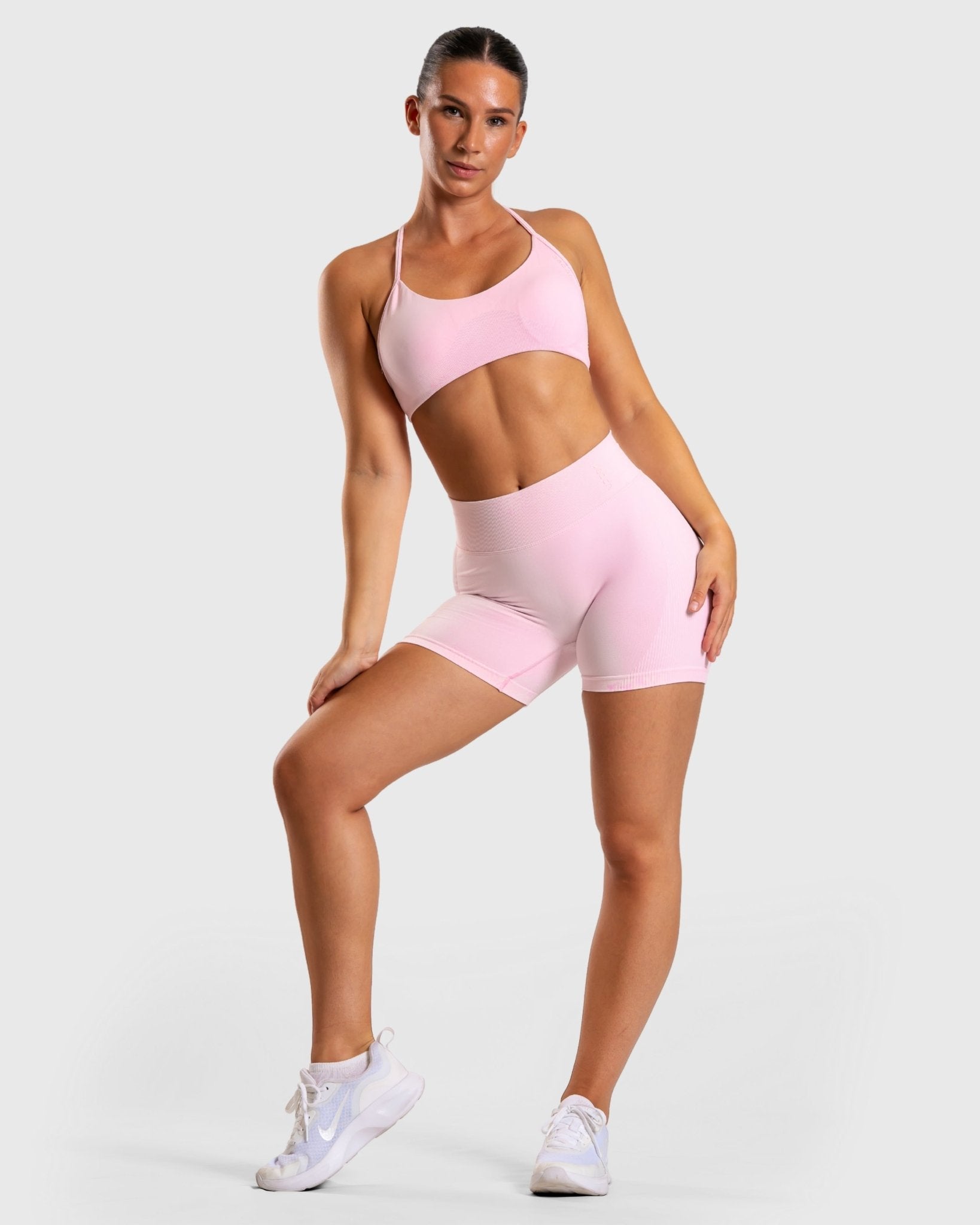 Pink Ignite Sports - bra - Peach Tights - Sports - Bra