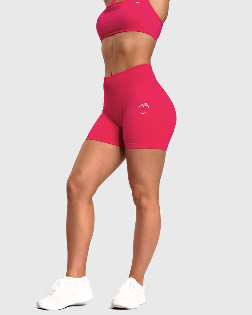 Pink Impact Shorts - Peach Tights - Shorts