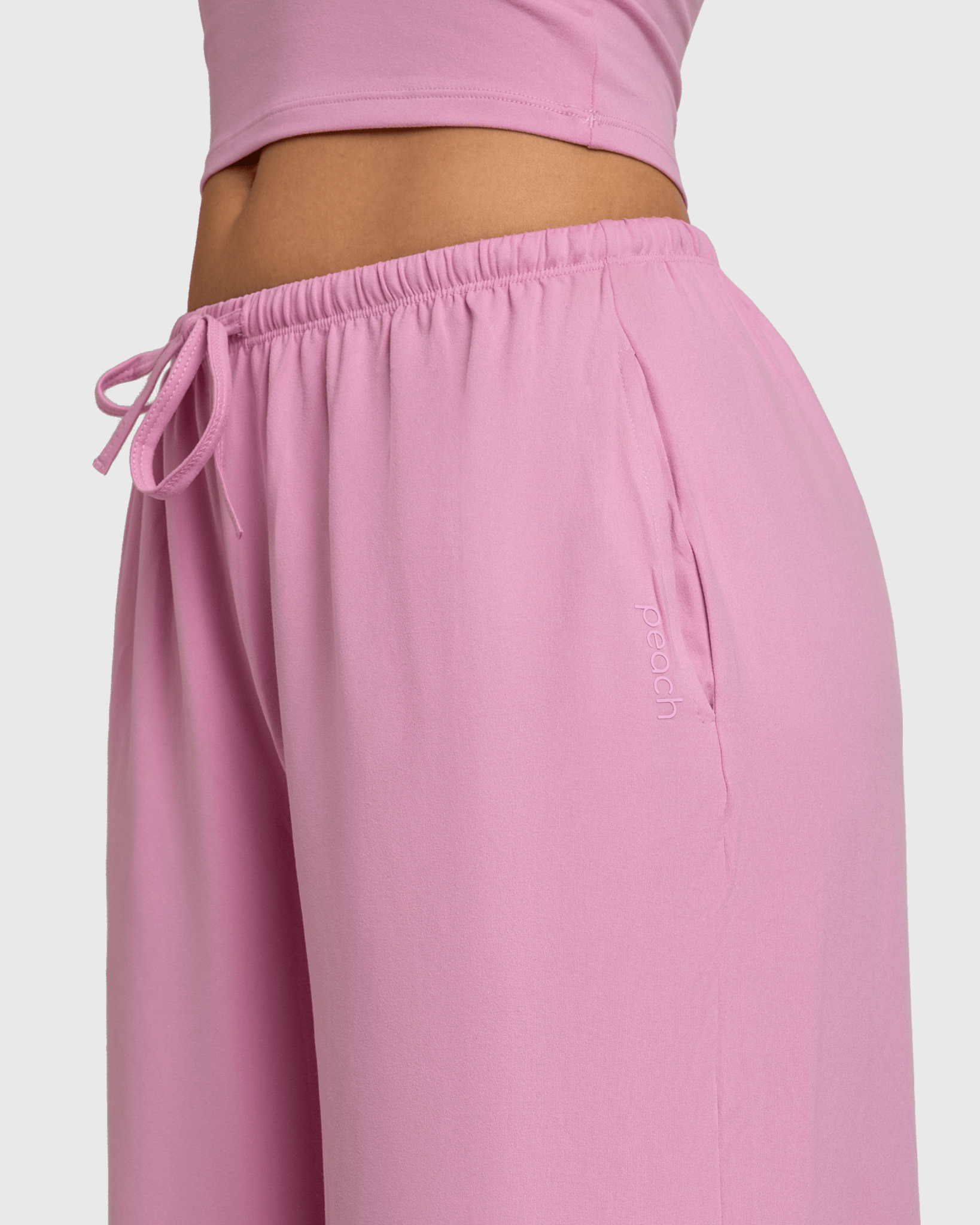 Pink Lounge Pants - Peach Tights - Sweatpants