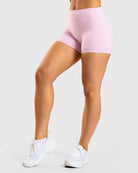 Pink Noiré Shorts - Peach Tights - Tights