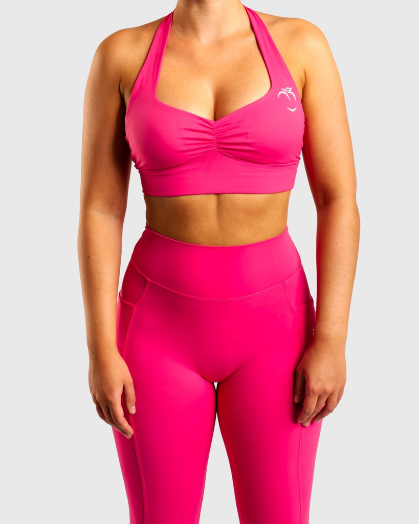 Pink Pulse Sports - bra - Peach Tights - Sports - Bra