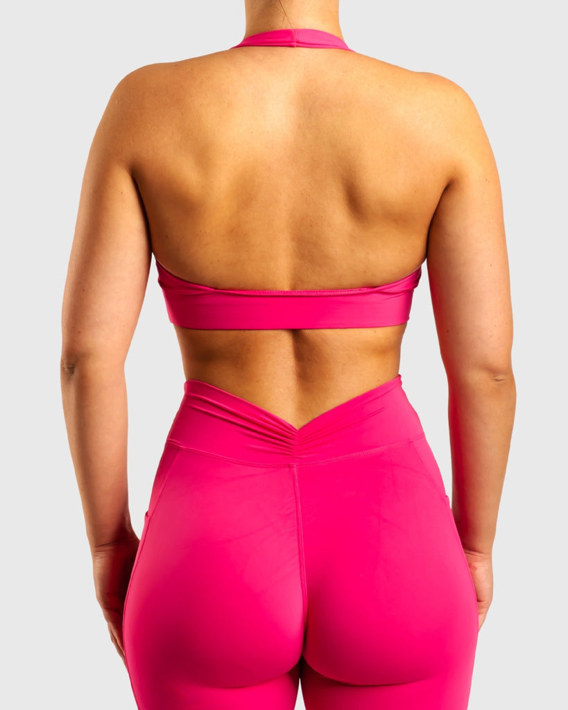 Pink Pulse Sports - bra - Peach Tights - Sports - Bra