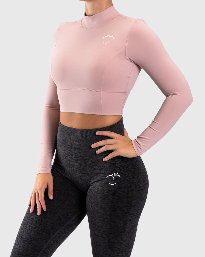 Pink Reveal Long Sleeve - Peach Tights - Long sleeve