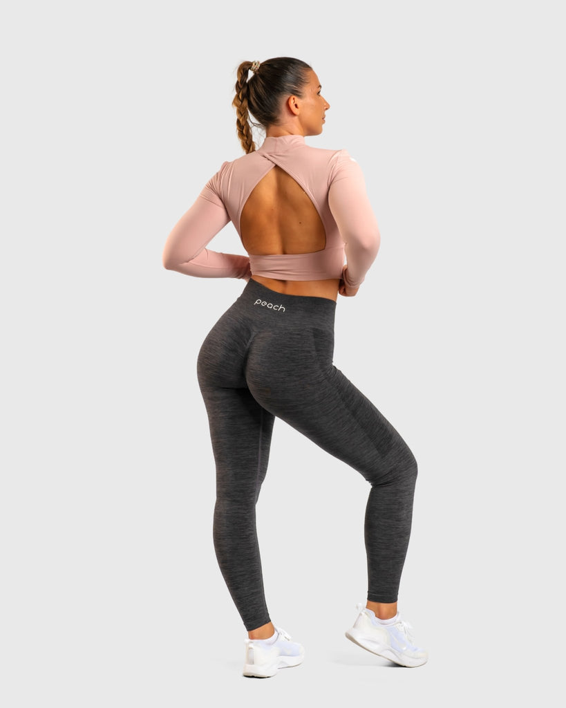 Pink Reveal Long Sleeve - Peach Tights - Long sleeve