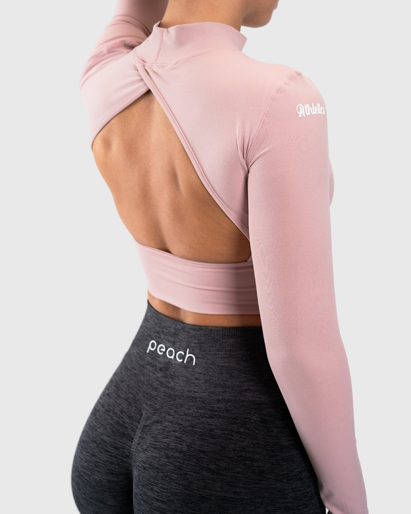 Pink Reveal Long Sleeve - Peach Tights - Long sleeve