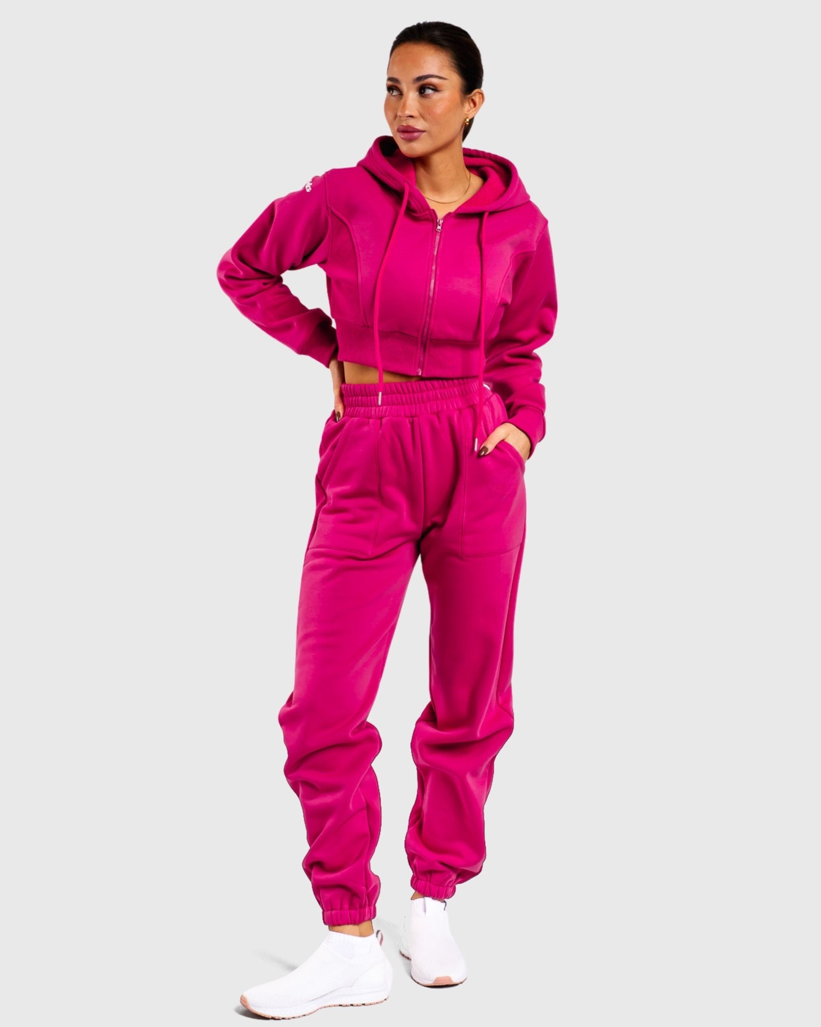 Pink Vibe Sweatpants - Peach Tights - Sweatpants