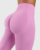 Pink Vivid Tights - Peach Tights - Tights