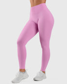 Pink Vivid Tights - Peach Tights - Tights