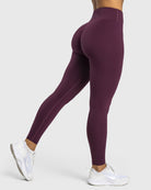 Plum Align Tights - Peach Tights - Tights