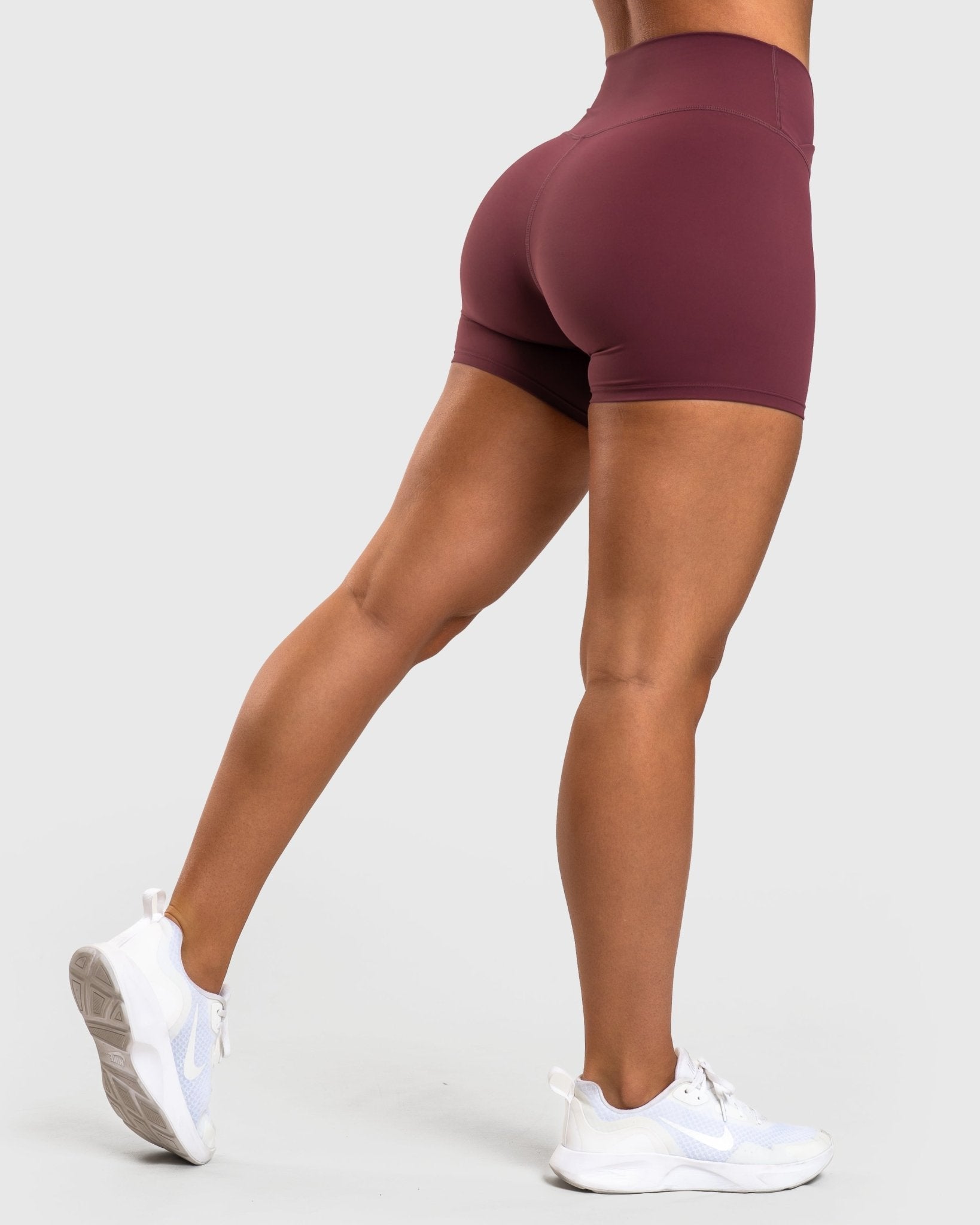 Plum Divine V - waist Shorts - Peach Tights - Tights