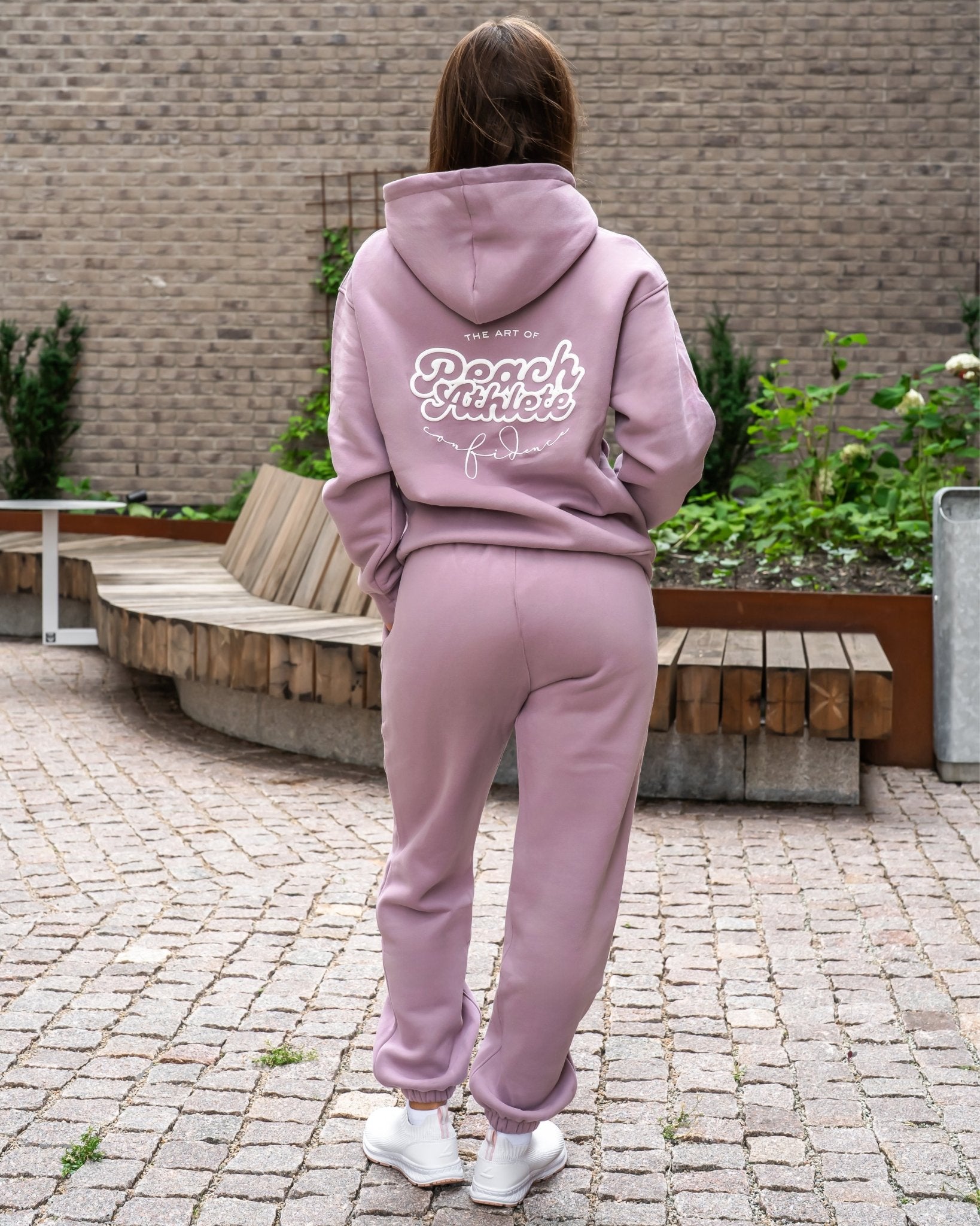 Plum Haze Sweatpants - Peach Tights - Sweatpants