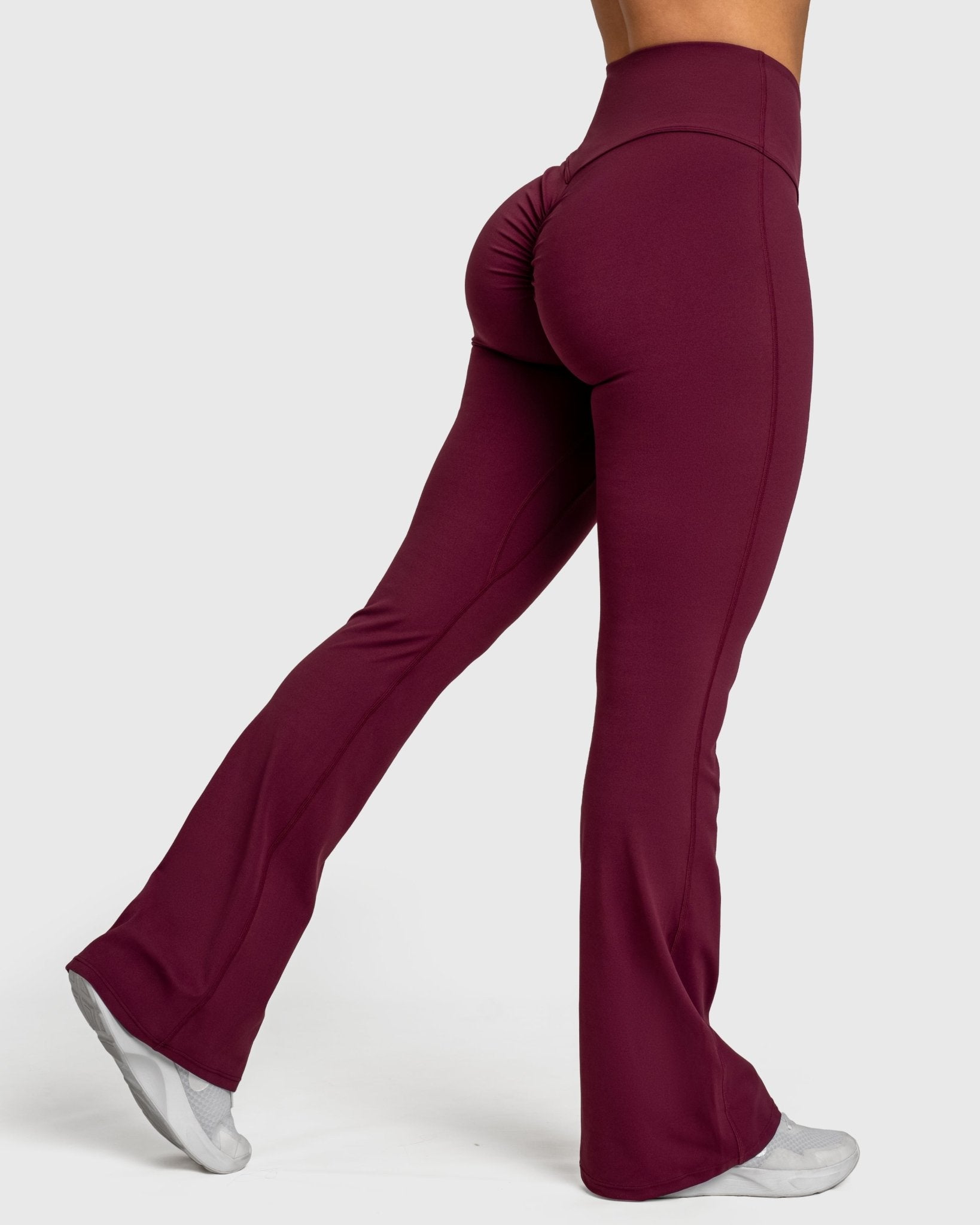 Plum Sculpt Yoga Pants - Peach Tights - Tights