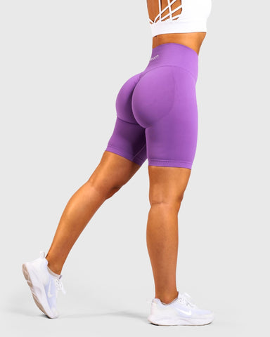 Purple Biker Shorts