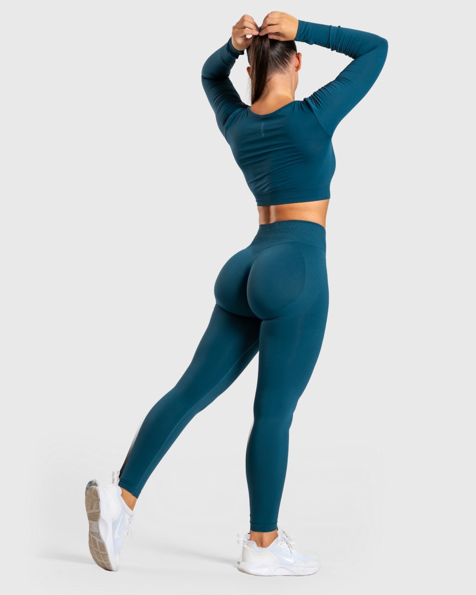 Sea Blue Ignite Tights - Peach Tights - Tights