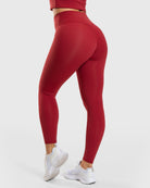 Wine Red Noiré Tights - Peach Tights - Tights