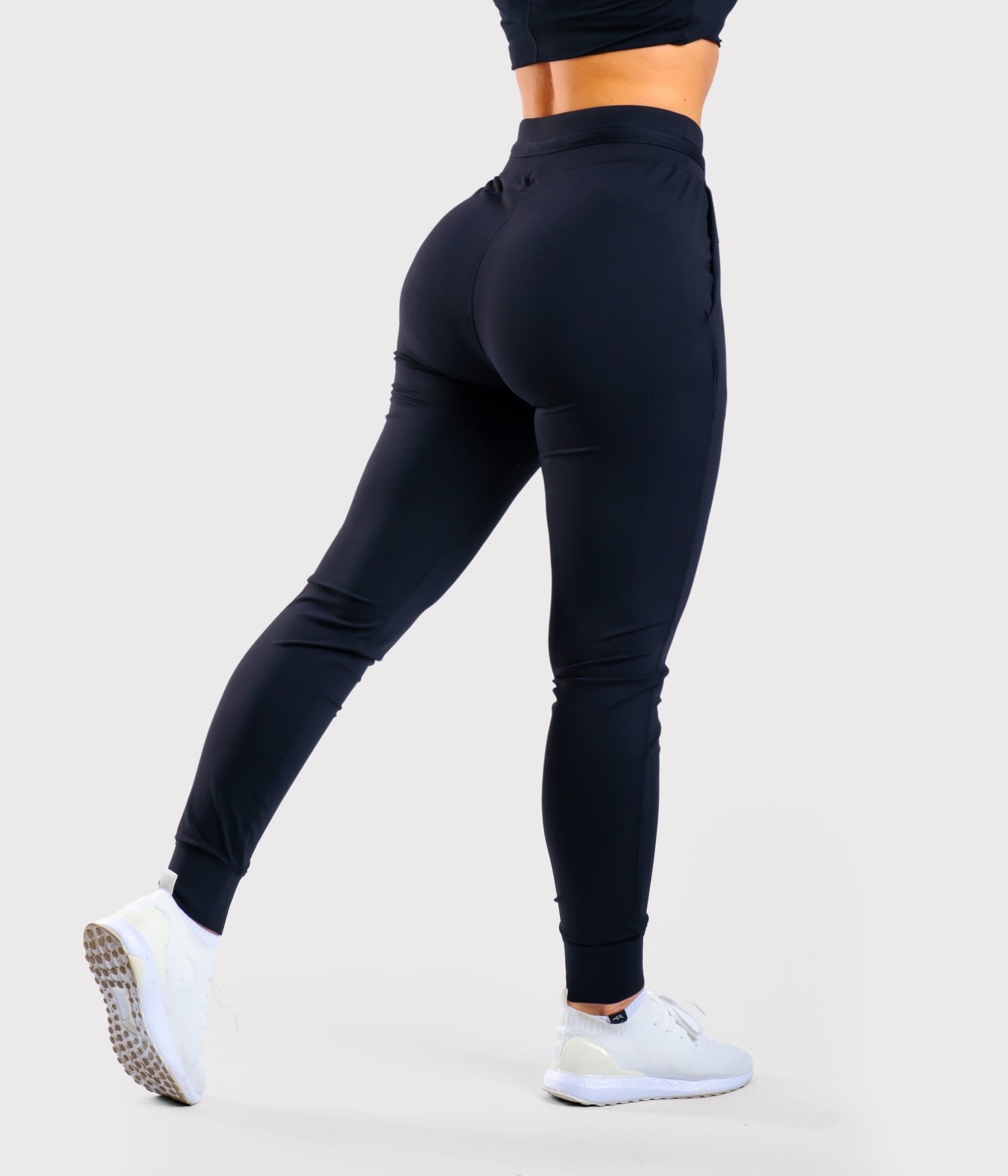 Black Active Sweatpants | Sweatpants – Peach Tights