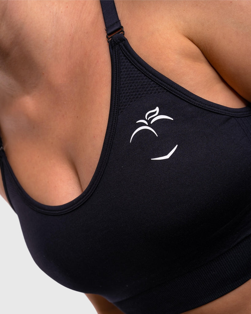 AIM'N Black Luxe Seamless Bra - Sports bras 
