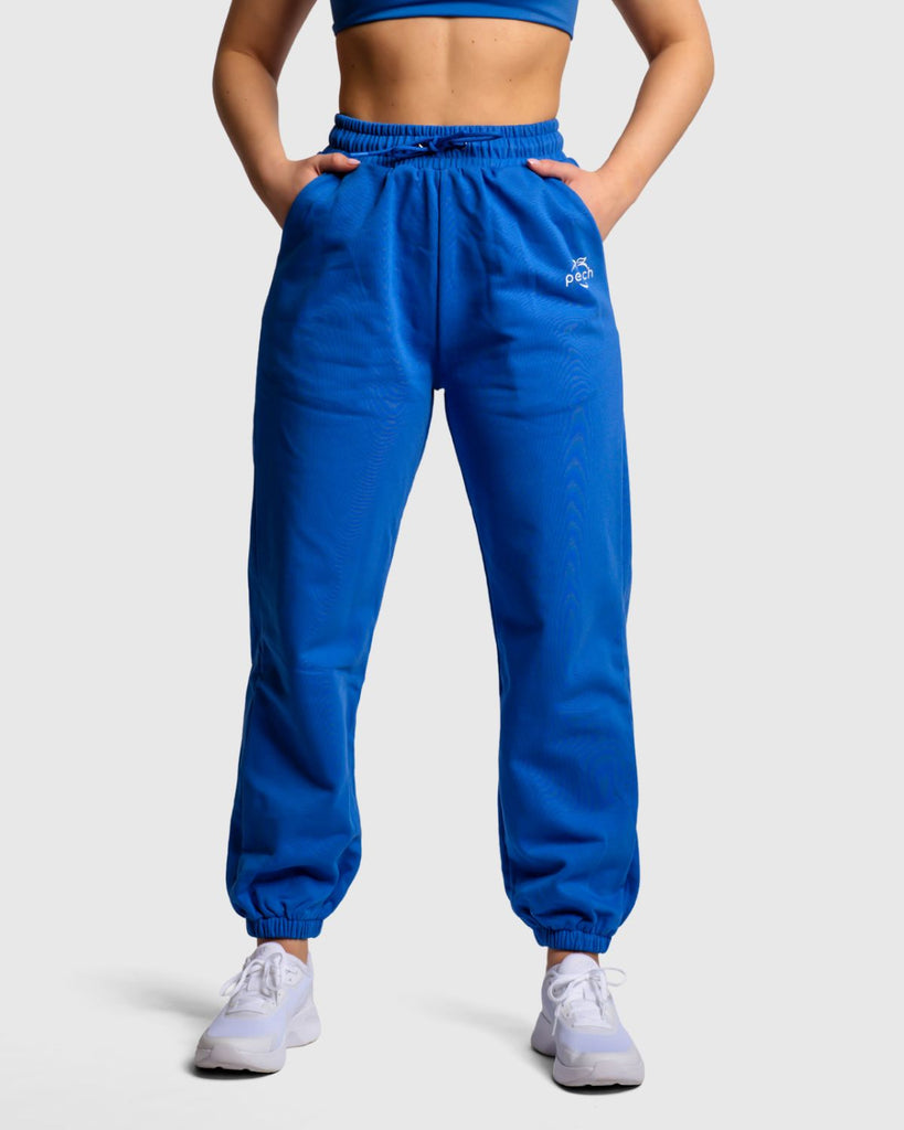 Blue Energize Sweatpants - Peach Tights -