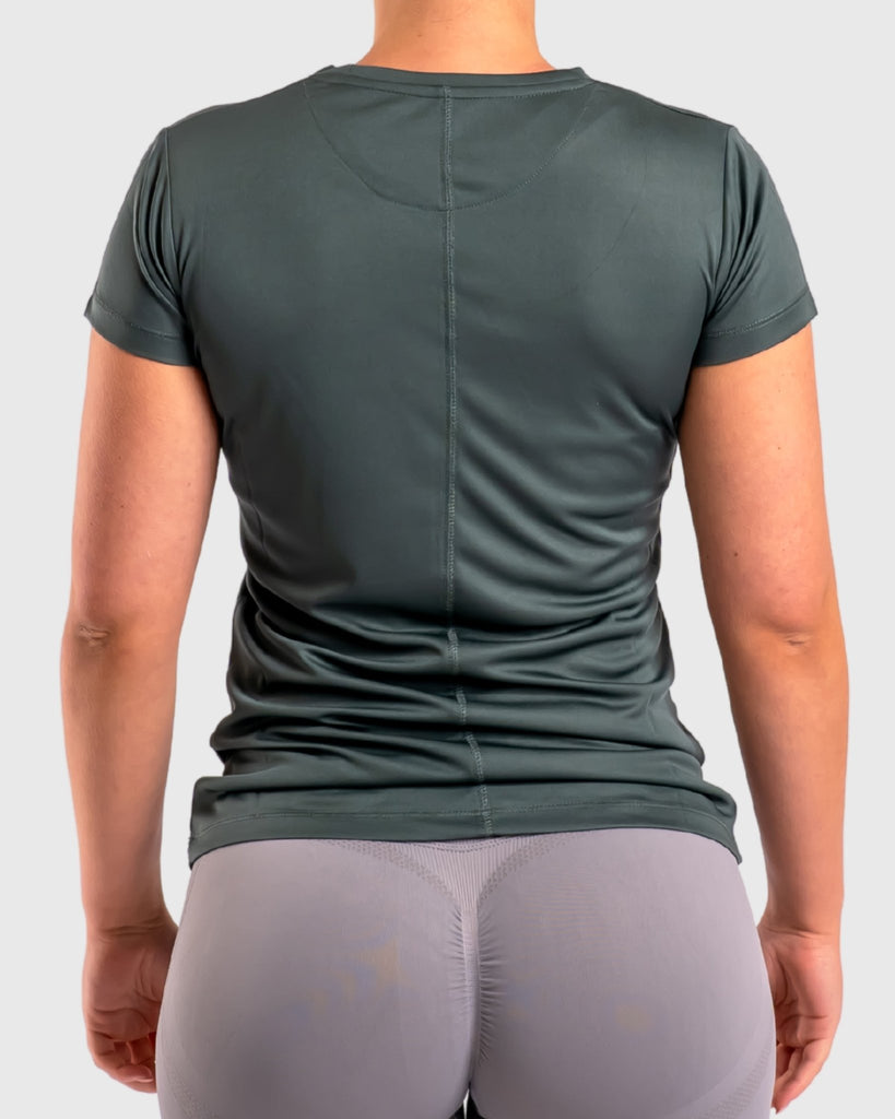 Green Basic Training T-Shirt - Peach Tights -