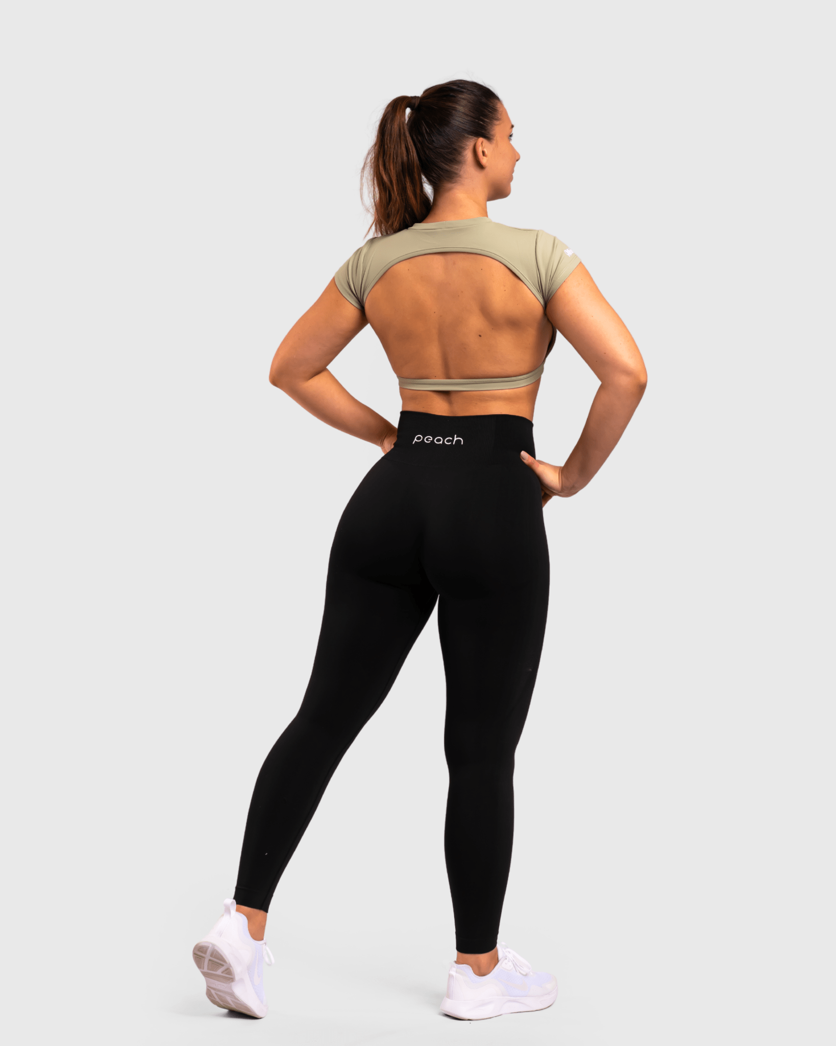 Green Zenith T-shirt - Peach Tights - T-shirt