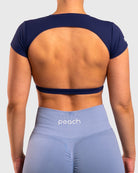 Navy Blue Zenith T-shirt - Peach Tights - T-shirt